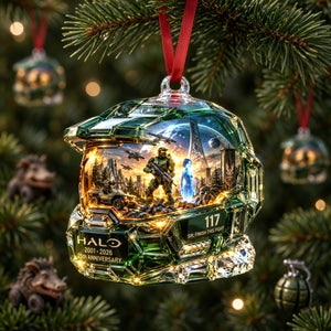 Stoic Sci-fi Leader Ornament - Personalized Gifts 05qhlu230926
