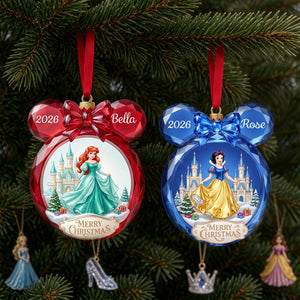 Lovely Fairy Tale Princesses Christmas Ornament - Personalized Gifts For Christmas 05tylu221026-Homacus
