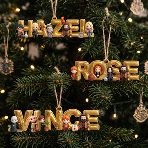 Fantastical Journey Alphabet Christmas Acrylic Ornament - Personalized Christmas Gifts 04pata091026-Homacus