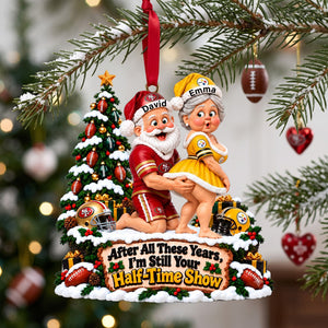 A Lifetime Of Love Old Couple Ornament - Personalized Gift For Sporty Couples 06OHLU061026-Homacus