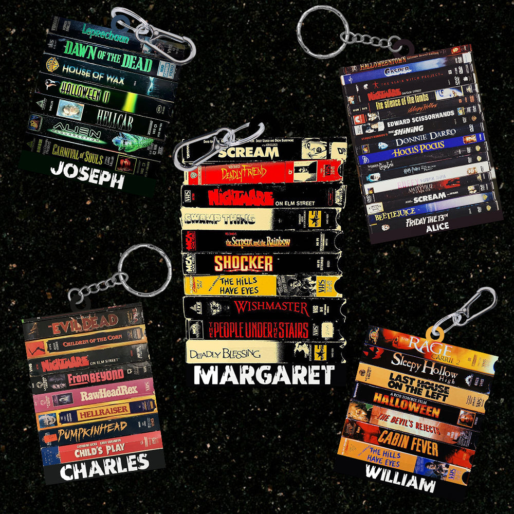 Gifts For Horror Movie Fan Keychain 03XQDT240125-Homacus