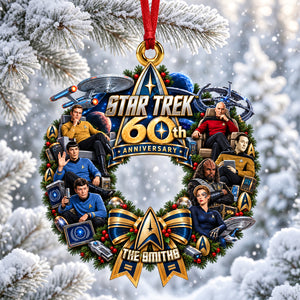60th Anniversary Universe Ornament - Personalized Gifts For Christmas Ornament 03OHDH230926