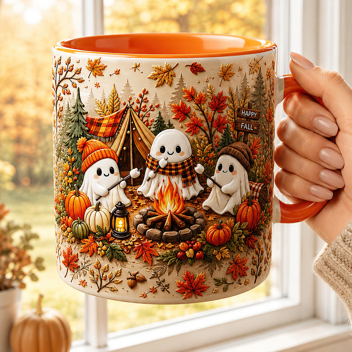 Sweet Boo Season Coffee Accent Mug - Personalized Halloween Gifts 03TODT140826
