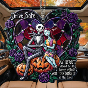 Gothic Couple Car Ornament - Personalized Gifts For Couple 01toqn160126-Homacus