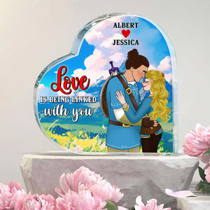 Personalized Gifts For Couple Heart Plaque 01toqn101224hg-Homacus