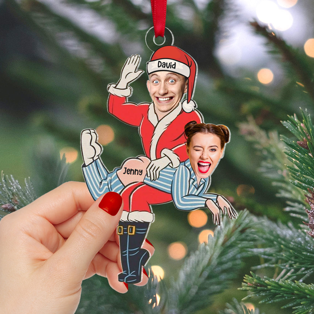 Custom Photo Gifts For Couple Christmas Ornament 05ohtn141024-Homacus