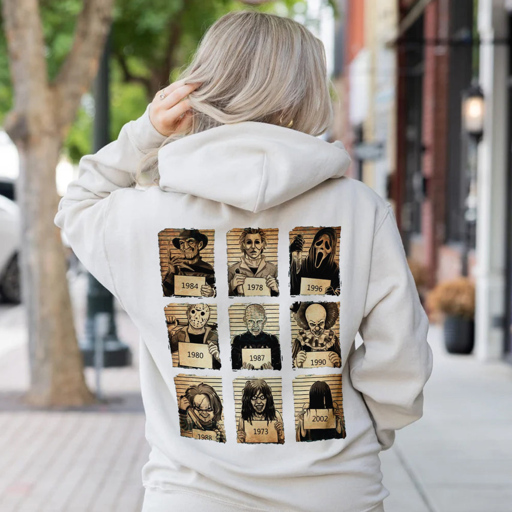 Gift For Horror Fans 01HUXX110924 Horror Movies Halloween Shirt-Homacus