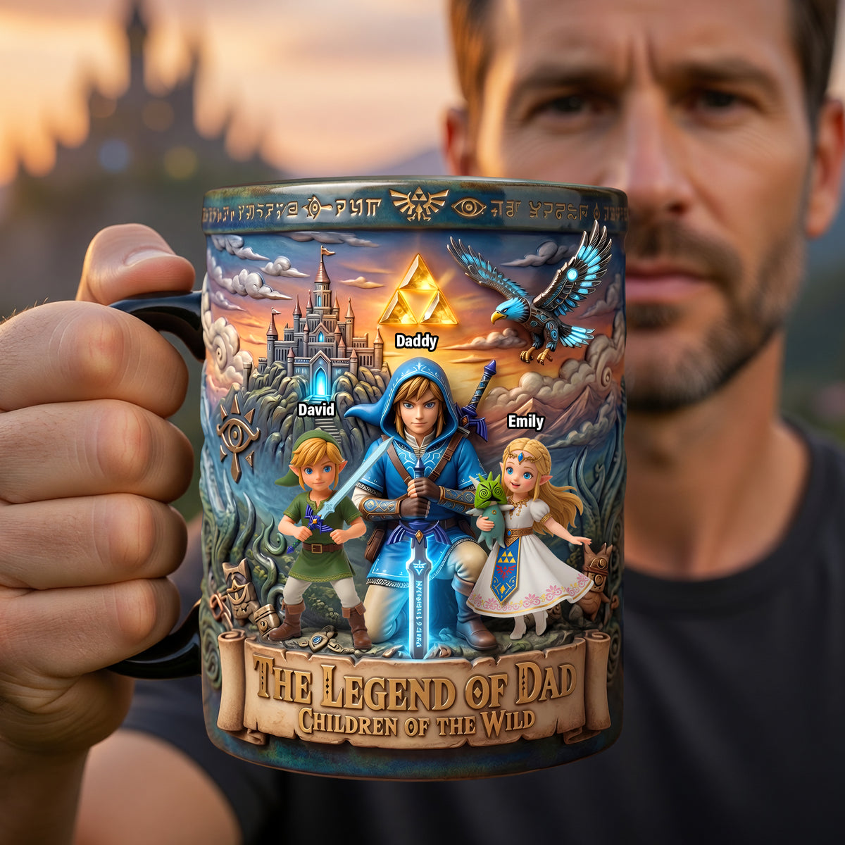 To The World's Greatest Magic Mug - Personalized Gifts For Dad 04TYQN180526-Homacus
