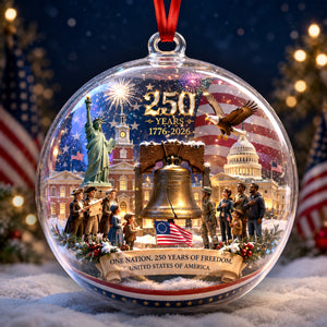 Glory Year Acrylic Christmas Ornament, Personalized Gifts For Patriots 03qhlu310826-Homacus