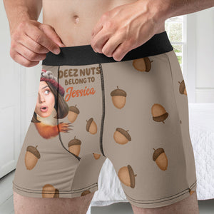 Custom Photo Gifts For Him Boxer Briefs, Deez Nuts Belong To 06TGQN201224-Homacus