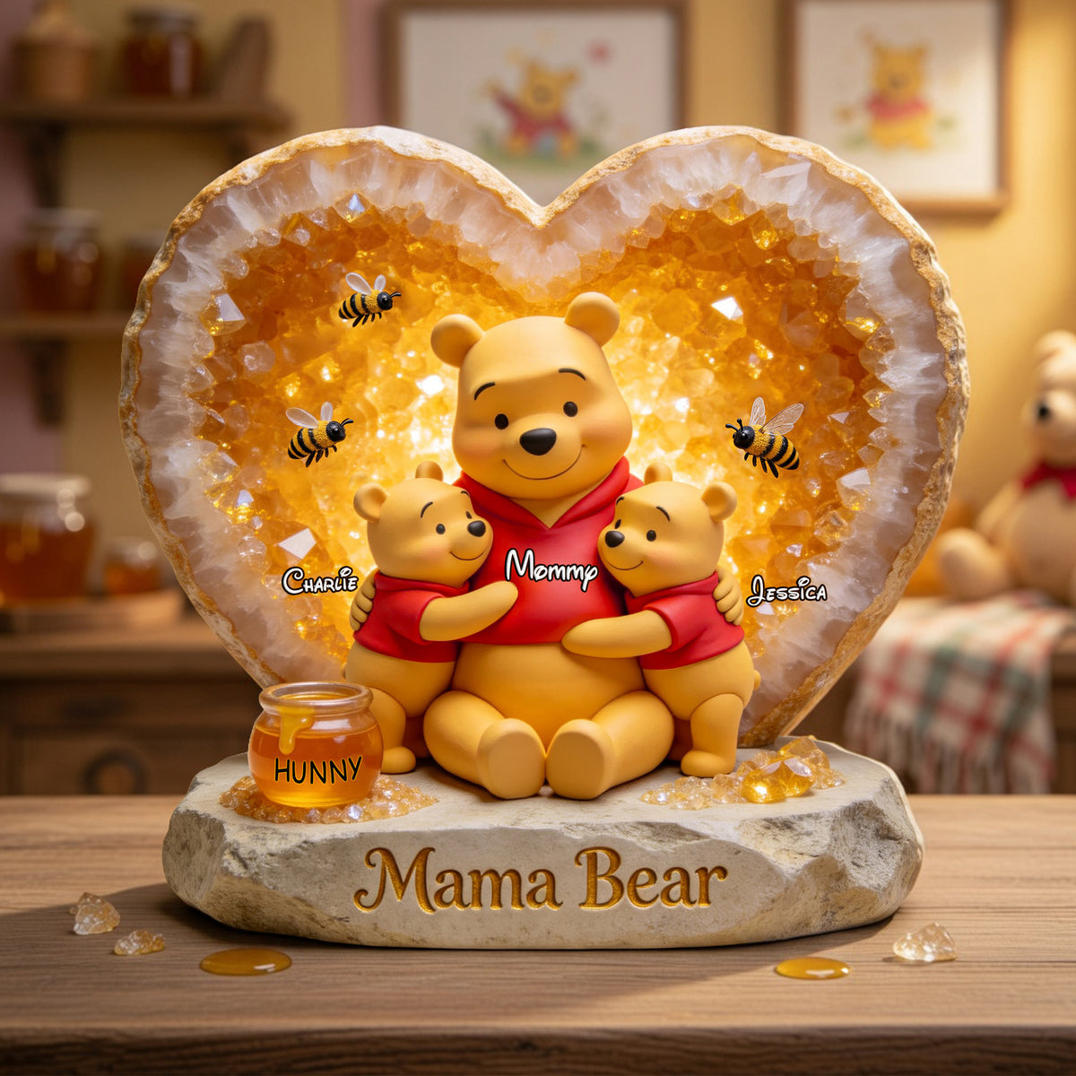 Cuddle Time Family Keepsake Acrylic Plaque, Personalized Gifts For Mom 05hulu020426-Homacus