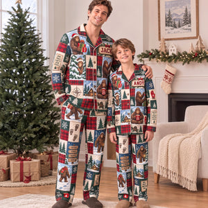 Big Foot Pajama Set - Personalized Gifts For Christmas 04hadh070926