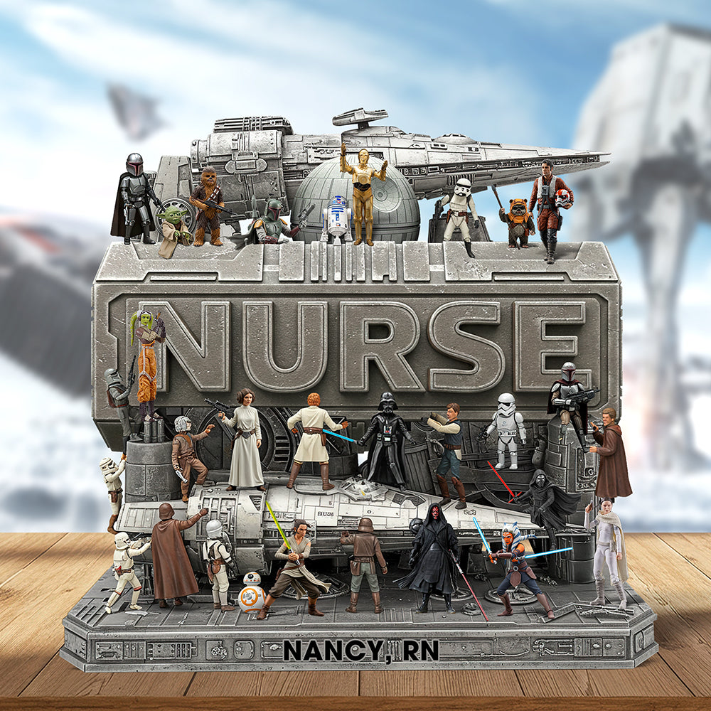 Best Nurse In The Galaxy Acrylic Plaque - Personalized Gifts For Nurse 04qhqn260525-Homacus