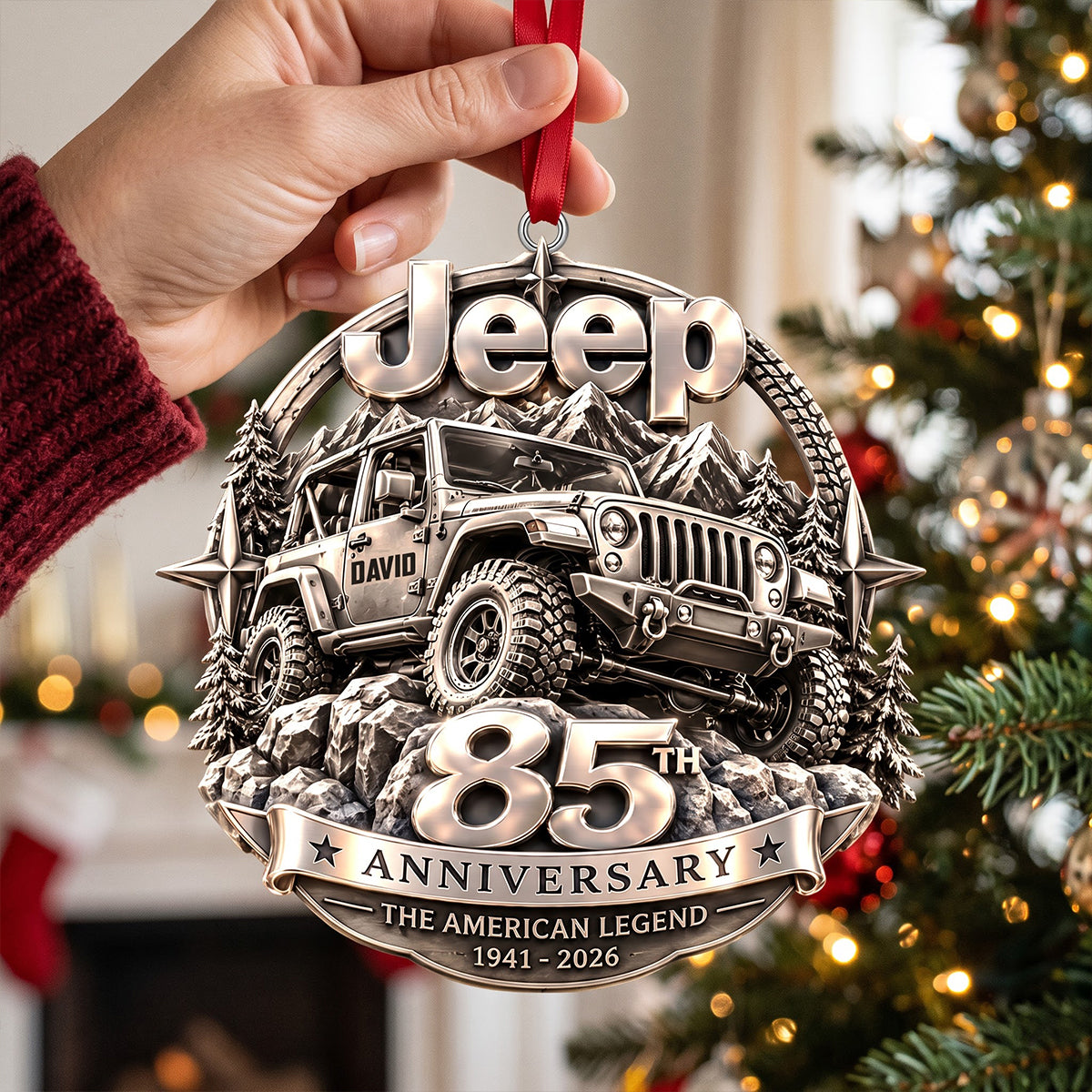 Legendary Explorer Milestone Ornament, Personalized Gifts For Off-road Lovers 09qhtn121026-Homacus