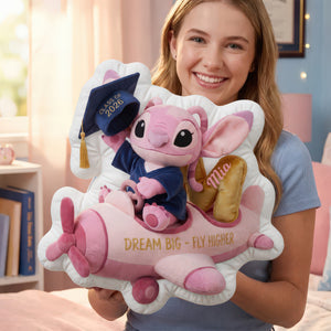 Dream Big Fly Higher Pillow - Personalized Gifts For Graduates 05padh120526-Homacus