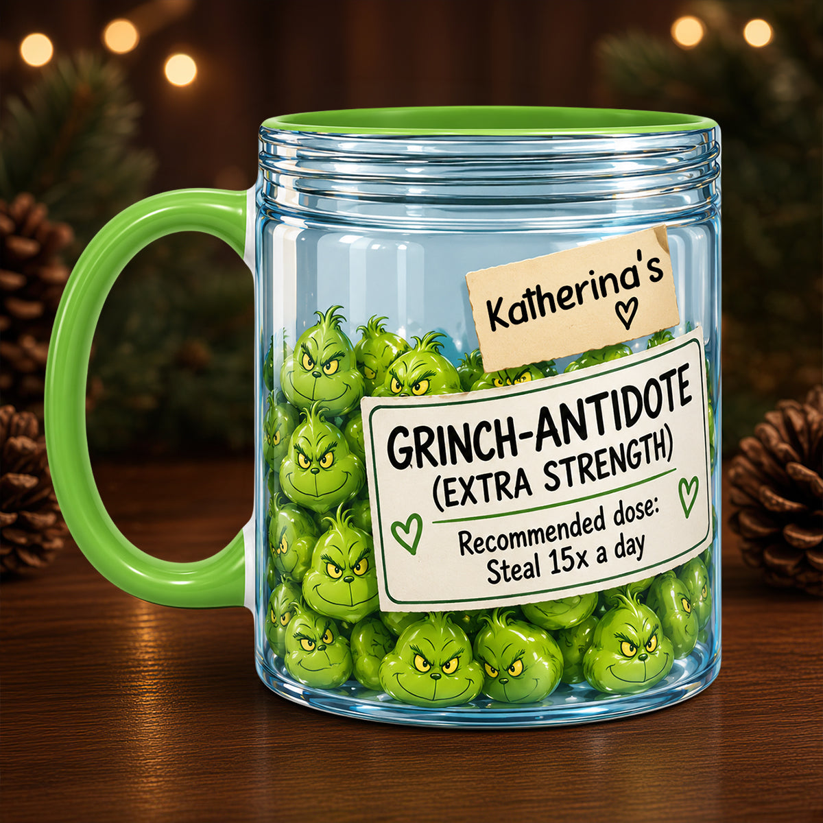 Mischief Antidote Extra Strength Accent Mug - Personalized Gifts 01hudt191026-Homacus