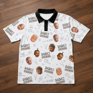 Custom Photo Handyman Dad Polo Shirt Gifts For Dads 03qhdh080526-Homacus
