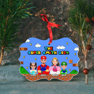 Personalized Gift for Family, Family Christmas Ornament, Tree Decor 02TOMH280824PA-Homacus