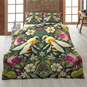 Personalized Gifts For Bee Couple Quilt Bedding Set Special Line 06tgqn100125-Homacus