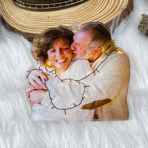 Custom Photo Gifts for Couple Ornament 67acvp140924-Homacus