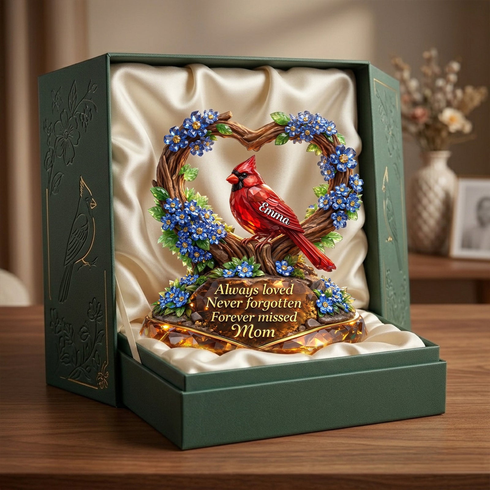 Always Loved Never Forgotten Mom Acrylic Plaque - Personalized Gift For Heaven 03TYLU300326-Homacus