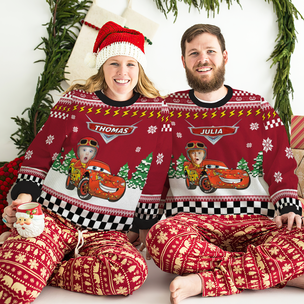 Custom Photo Gifts For Family Ugly Sweater 01kapu251124 LMQN-Homacus