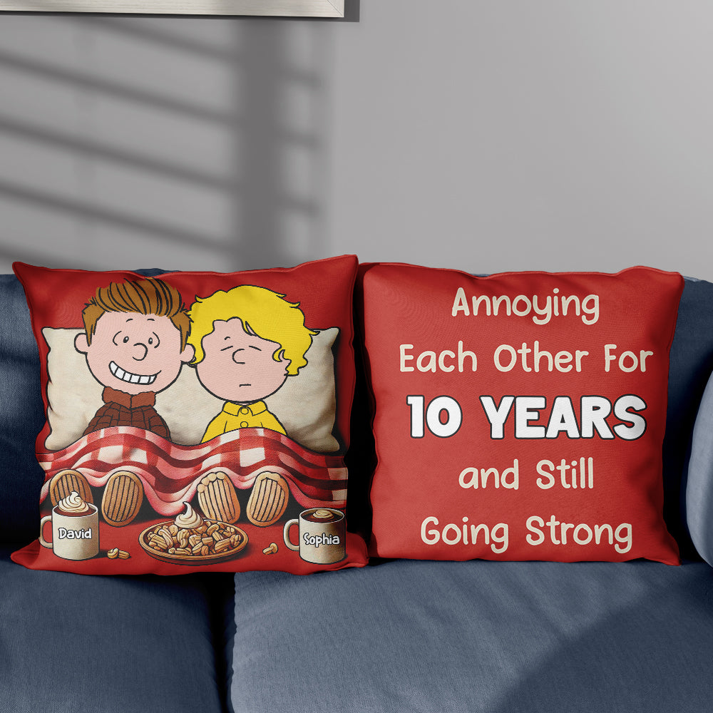 Personalized Gifts For Couple Pillow 02OHDT101224HH-Homacus