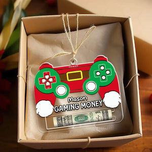 Personalized Gifts For Gamers Money Holder Ornament 03ohmh041024-Homacus