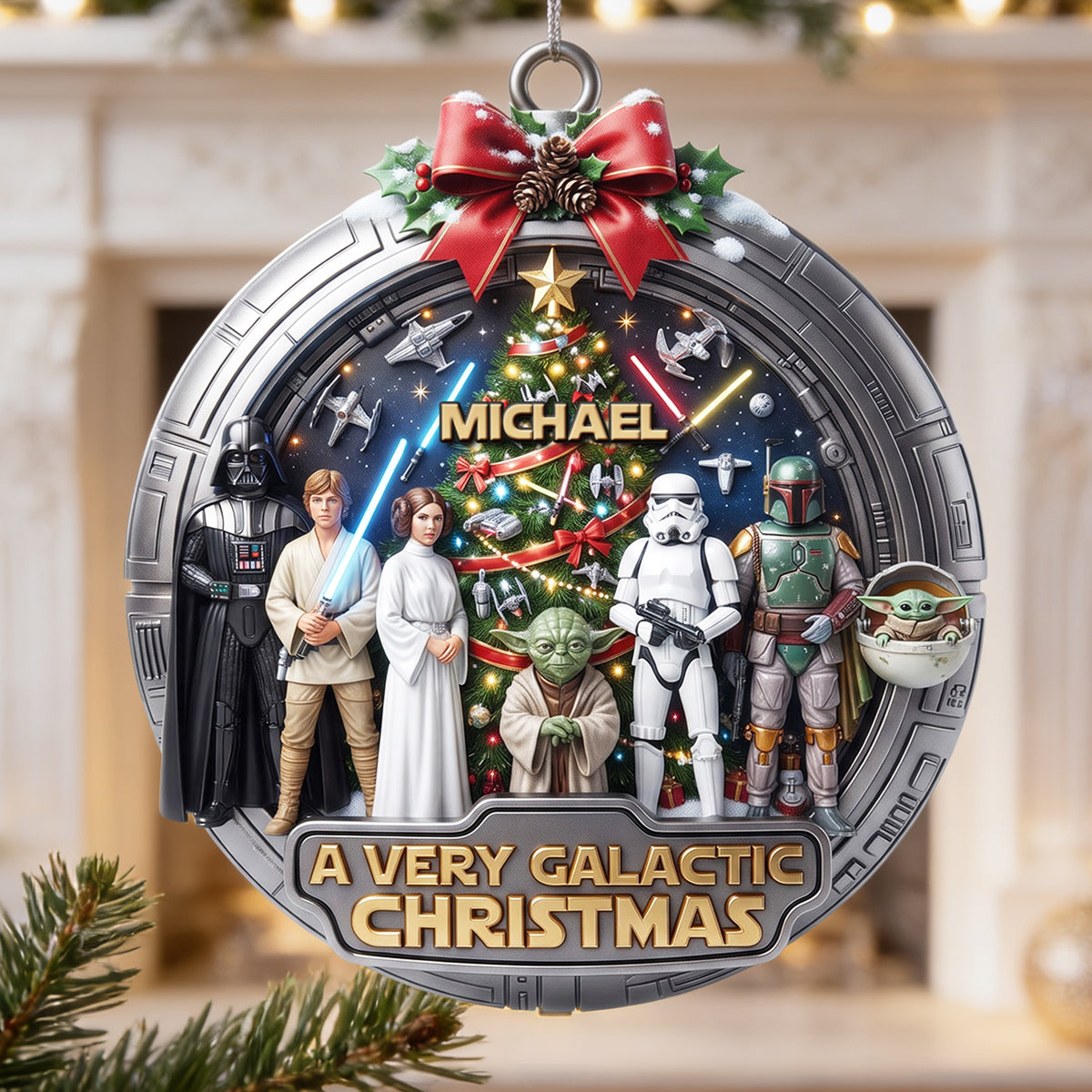 Fantastical World Acrylic Ornament - Personalized Christmas Gifts 05tydt130826