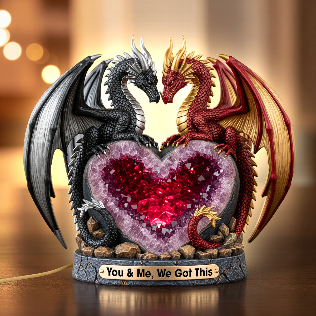 Fantasy Love Acrylic Light Box - Personalized Gifts For Couples 04PGQN271125-Homacus