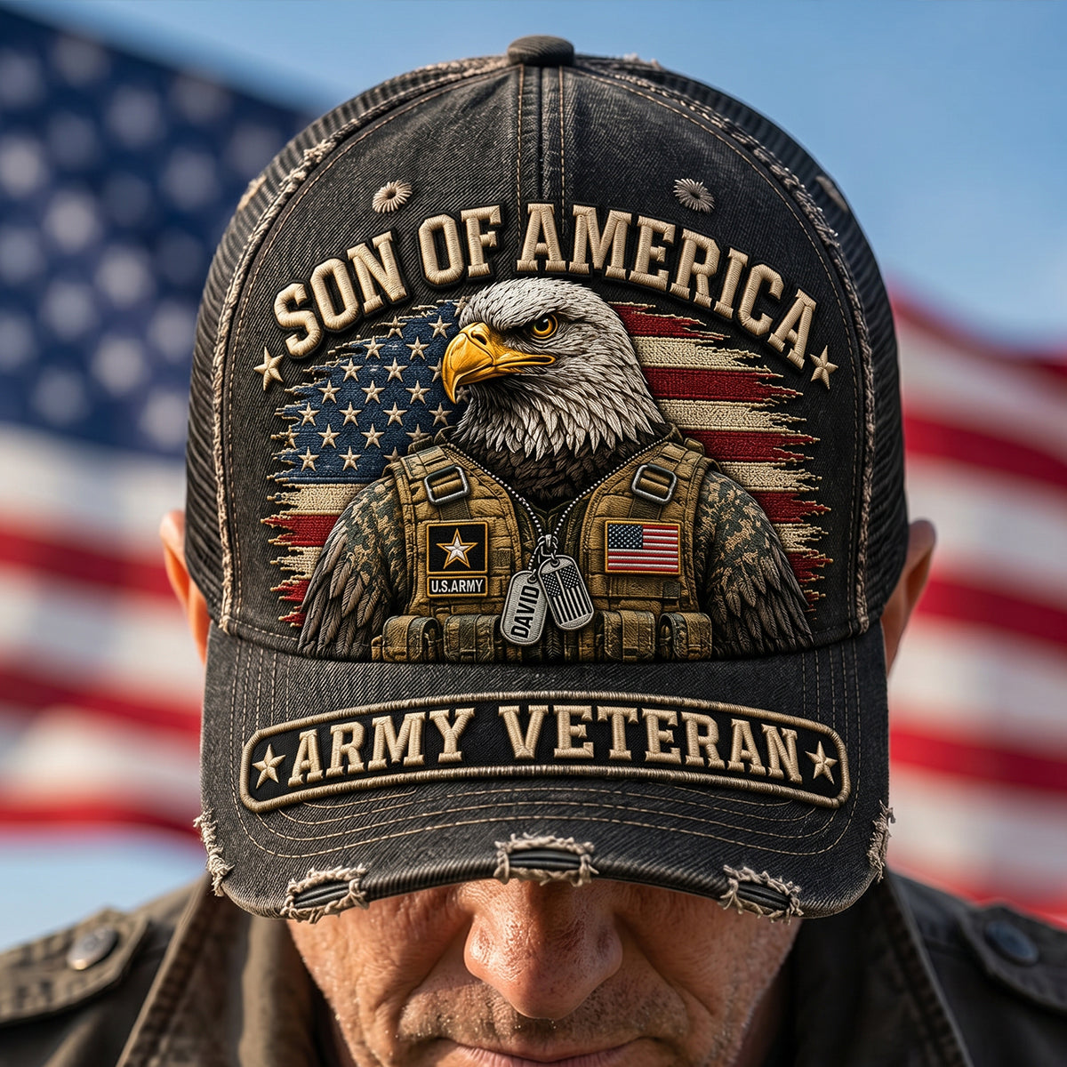 Son Of America Classic Cap - Personalized Gifts For Veteran 02natn280526-Homacus