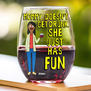 Personalized Gifts For Mom Glass Egg Cup 04acpu050325hg Mommy Doesn't Get Drunk-Homacus