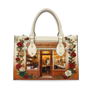 Hair Salon Leather Bag - Personalized Gifts For Hairdresser 02naqn060226-Homacus