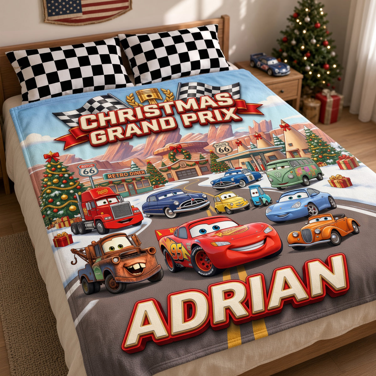 Grand Prix Racing Blanket - Personalized Gift For Racing Lovers 05TYLU211026-Homacus