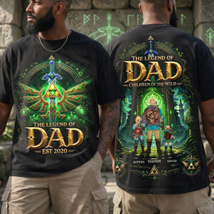 Legendary Adventure Dad Shirt - Personalized Gifts For Dads 03tylu050526-Homacus