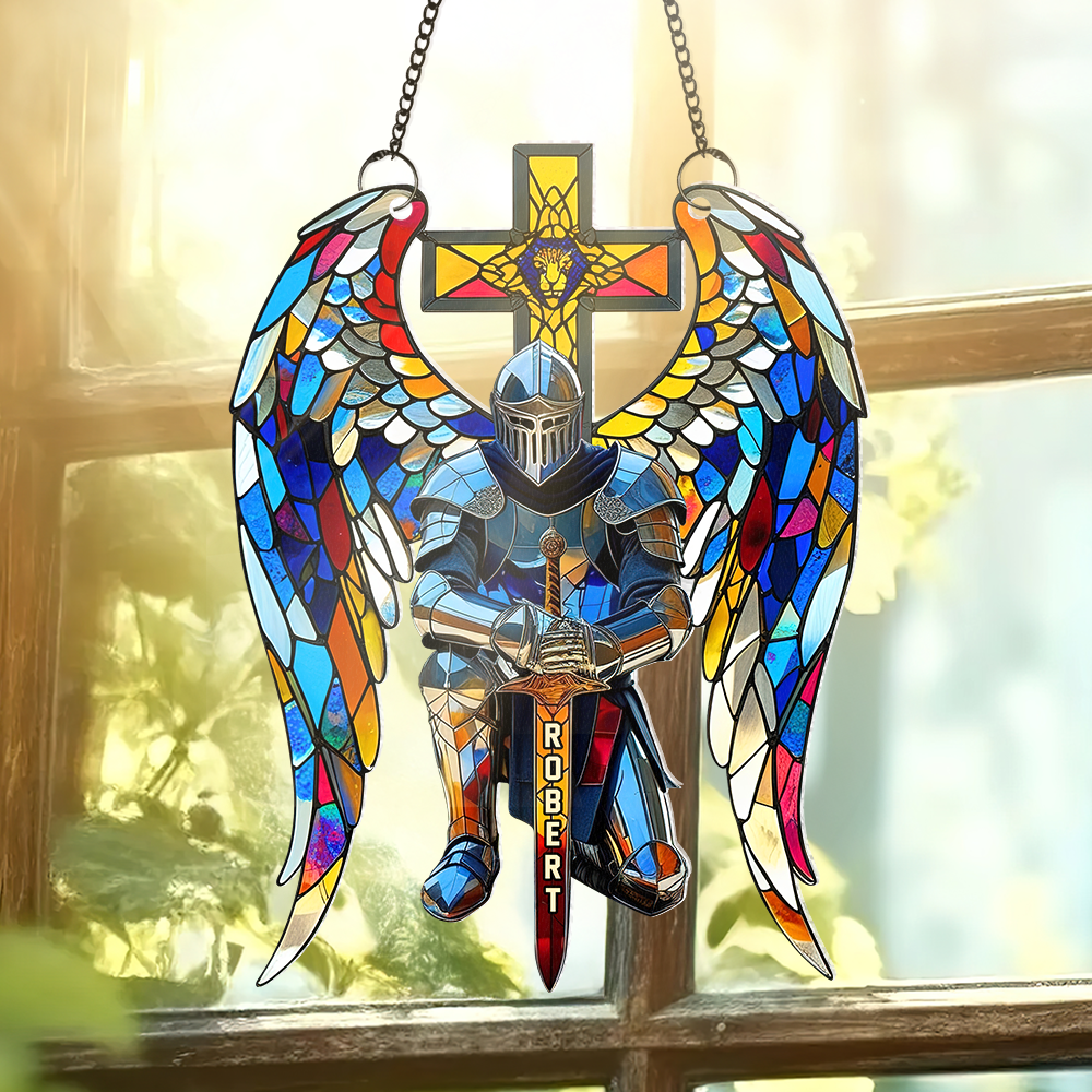 Armor of God Suncatcher Ornament- Personalized Gifts For Christian 06TGPU080725-Homacus