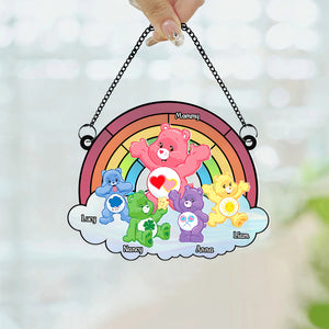 Personalized Gifts For Mom Suncatcher Ornament 04NAPU240424-Homacus