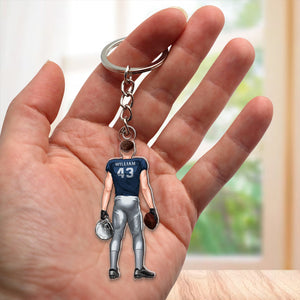 Personalized Gifts For Football Player Keychain 02acqn111224tm-Homacus