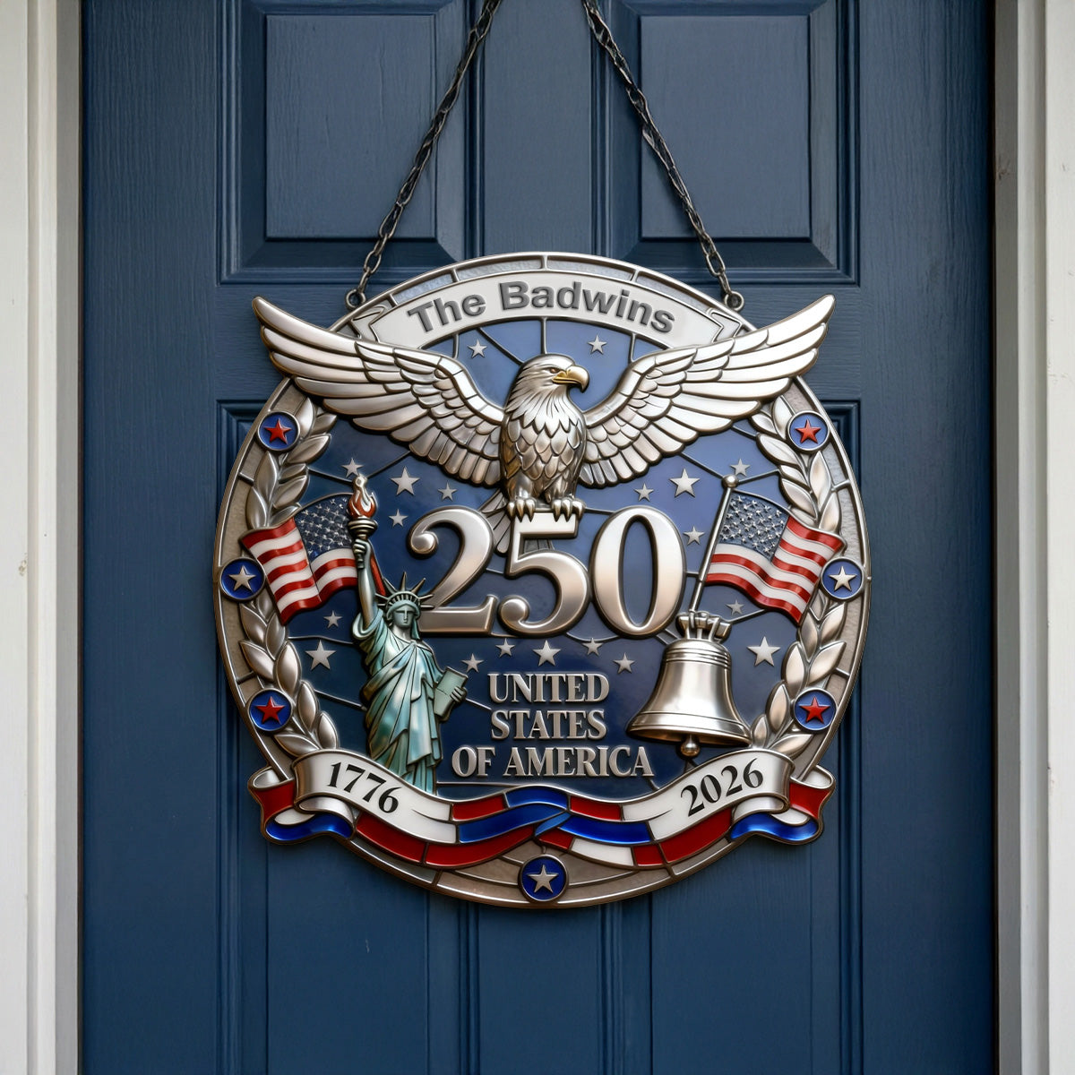 United States of America Metal Sign - Personalized Gifts For Family 04tomg290126-Homacus