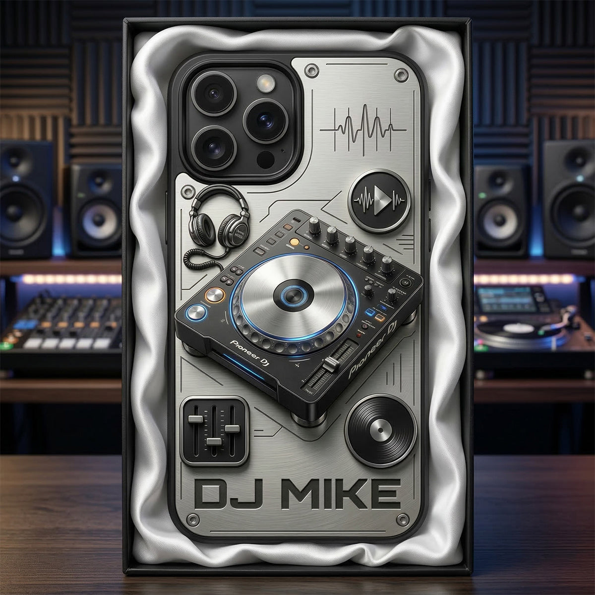 DJ Controller Phone Case - Personalized Gifts For Music Lovers 03natn160326-Homacus