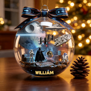 Space Scene Ornament - Personalized Christmas Gifts For Space Lovers 01OHLU200826-Homacus