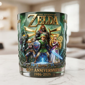 40th Anniversary Adventure 11oz Round Glass - Personalized Gifts For Fans Glass 02TYTA080626-Homacus