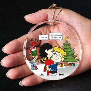 Couple Ornament - Personalized Gifts for Couple-Homacus