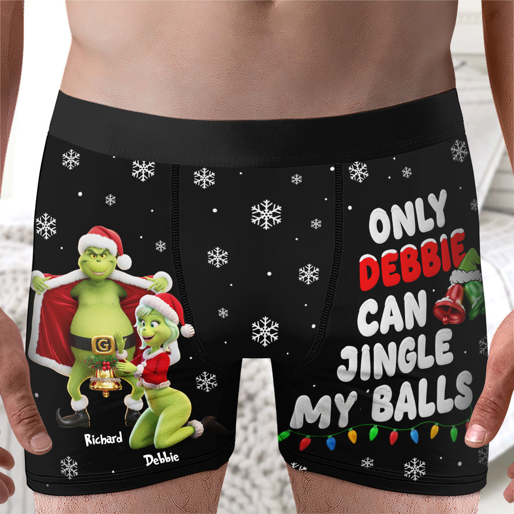 Naughty Couple Men's Boxers - Personalized Christmas Gifts For Him 03ohqn150925-Homacus