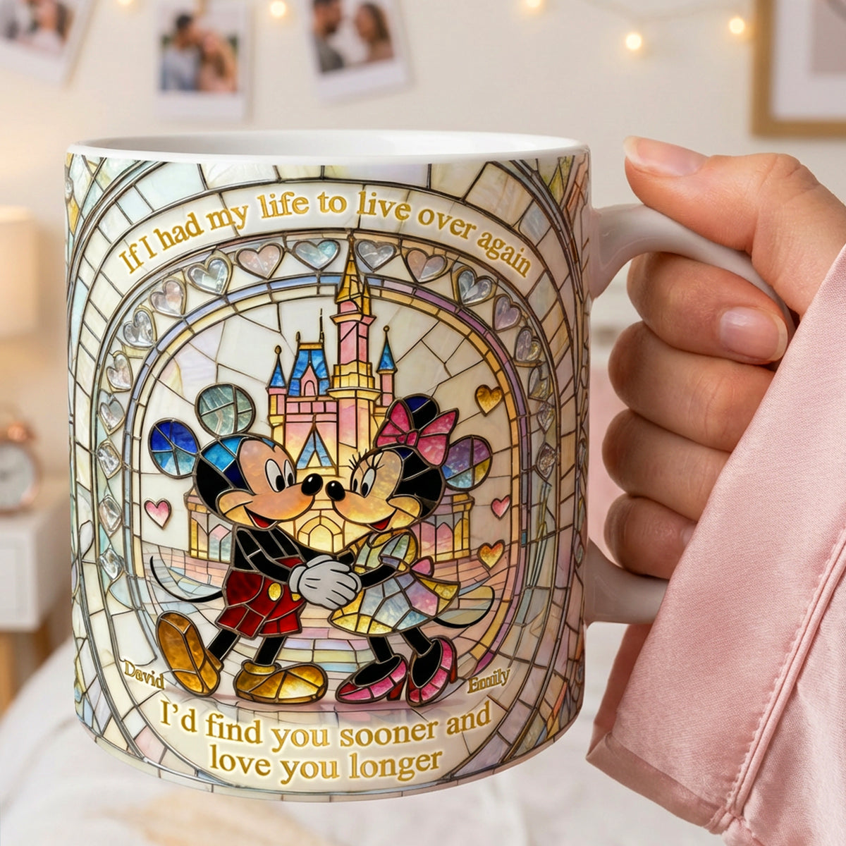 Find You Sooner, Love You Longer Coffee Mug - Personalized Gift For Couples 01TOQN290126-Homacus