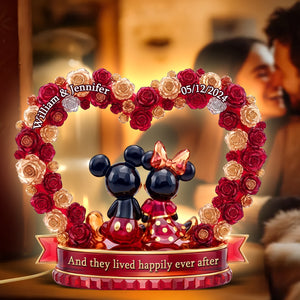 Romantic Couple Acrylic Light Box - Personalized Gifts For Couples 06toqn111225-Homacus