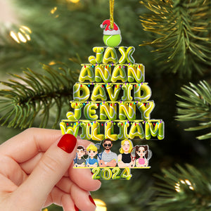 Personalized Gifts For Tennis Lovers Family Christmas Ornament 01xqtn231024pa-Homacus