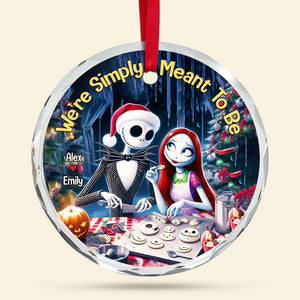 Skeleton Couple Ornament - Baking Couple - Personalized Christmas Gifts For Couples-Homacus