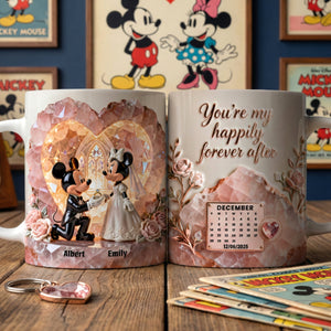 Wedding Couple Coffee Mug - Personalized Gifts For Couple 06paqn150126-Homacus