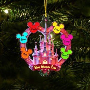 Fantasy Castle Personalized Gifts For Mom/Grandma Acrylic Ornament 05tgtn080825-Homacus